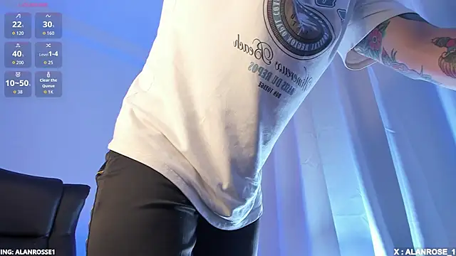 AlanRose01 online show from 12/02/25, 01:39