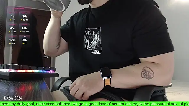 SugaredDigit online show from 12/24/24, 02:22