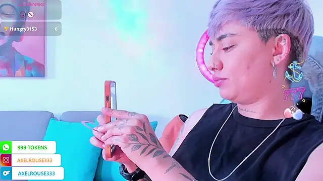 AxelRouse3 online show from 04/18/26, 07:58