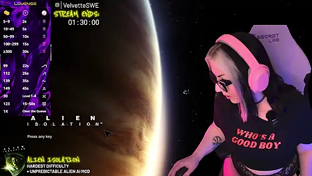 VelvetteSWE online show from 05/30/26, 08:06