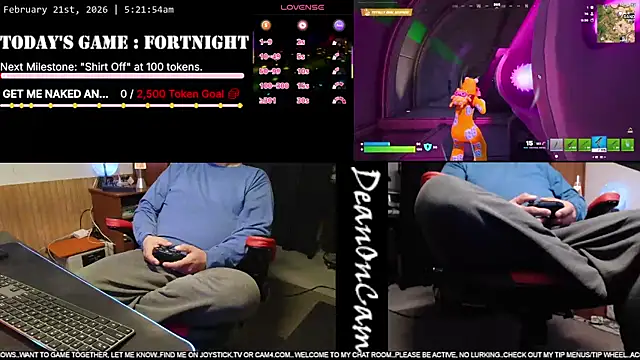 DeanonCam online show from 02/21/26, 11:22