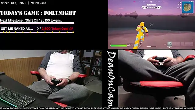 DeanonCam online show from 03/08/26, 02:10