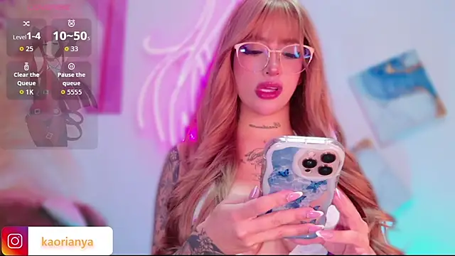 Snapshot of kaorianya chatting on 02/24/26, 07:56 kaorianya online show from 02/24/26, 07:56