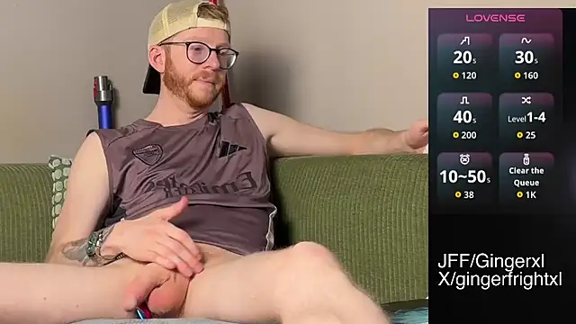 Snapshot of Gingerxl8 chatting on 06/18/26, 12:11 Gingerxl8 online show from 06/18/26, 12:11