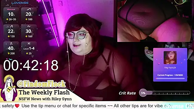 Snapshot of RileySynn chatting on 06/13/26, 05:16 RileySynn online show from 06/13/26, 05:16