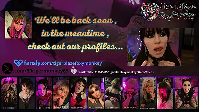 TigerBlazeFoxyMonkey online show from 03/05/26, 02:57