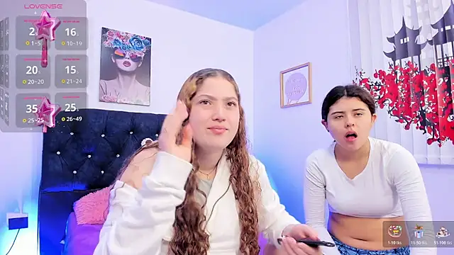 valeria and zoe online show from 03/26/26, 01:28