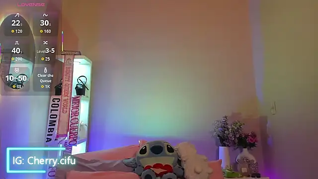 Snapshot of CherrySeraphine1 chatting on 07/11/26, 07:16 CherrySeraphine1 online show from 07/11/26, 07:16