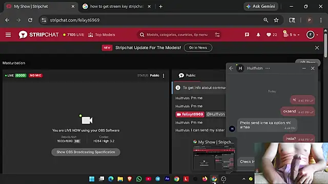 felixyt6969 online show from 04/15/26, 11:17