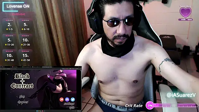 Snapshot of IASuarezV chatting on 05/21/26, 07:10 IASuarezV online show from 05/21/26, 07:10