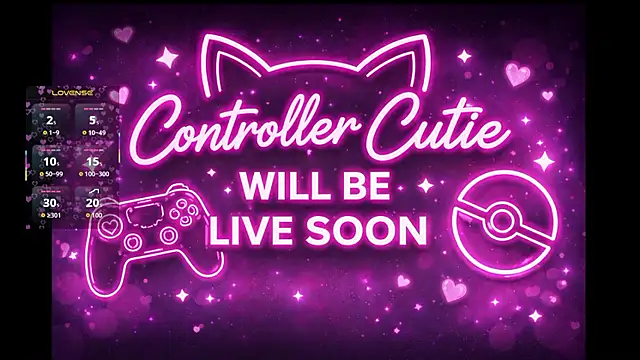 Controllercutie online show from 06/22/26, 06:49