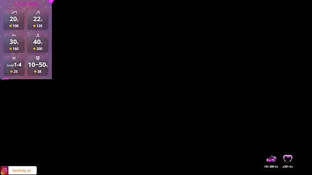 Melody p online show from 06/10/26, 06:40