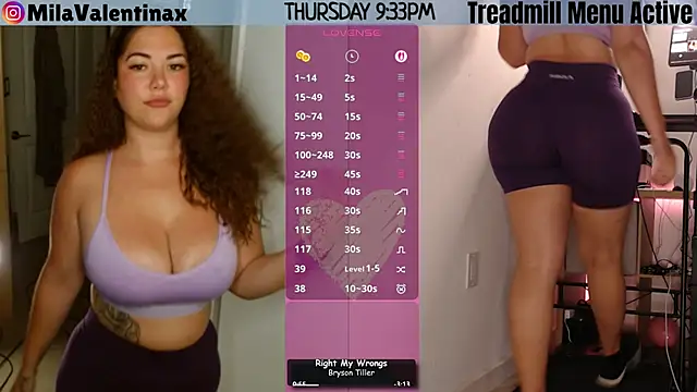 Snapshot of MilaValentina chatting on 05/15/26, 01:34 MilaValentina online show from 05/15/26, 01:34