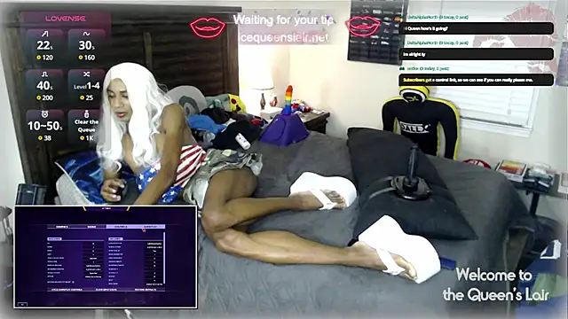 QueenofWhiteIce online show from 01/07/25, 04:50