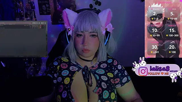 Snapshot of lalisa8 chatting on 01/11/25, 10:51 lalisa8 online show from 01/11/25, 10:51