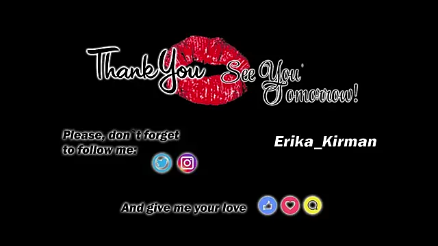 Erika Kirman online show from 02/13/25, 04:17
