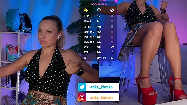 Erika Kirman online show from 06/26/26, 11:03