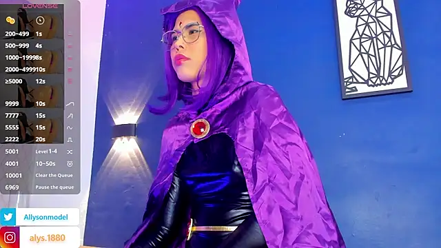 alysson 18 online show from 02/08/25, 01:22