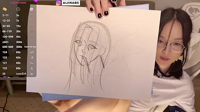 aliiiiiina online show from 01/10/25, 05:02