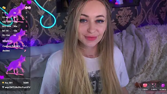 Snapshot of GraceCandy chatting on 02/25/25, 10:39 GraceCandy online show from 02/25/25, 10:39