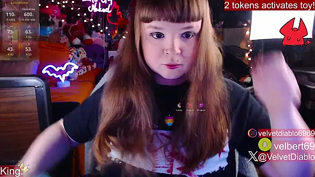 VelvetDiablo online show from 09/09/25, 12:21