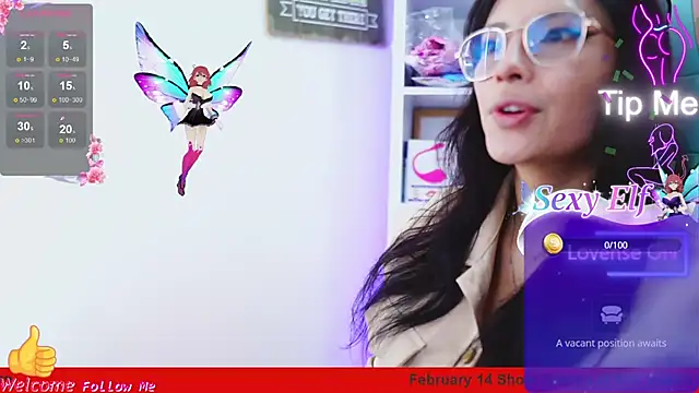 Kyomi chang online show from 02/11/25, 12:48