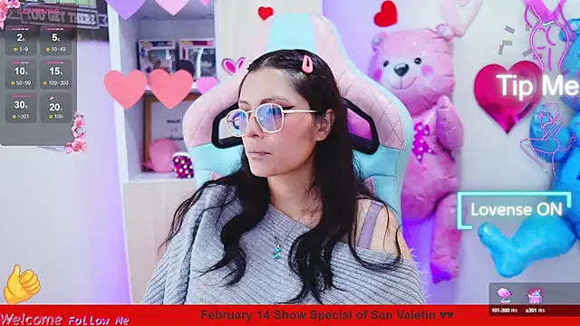 Kyomi chang online show from 02/13/25, 01:26