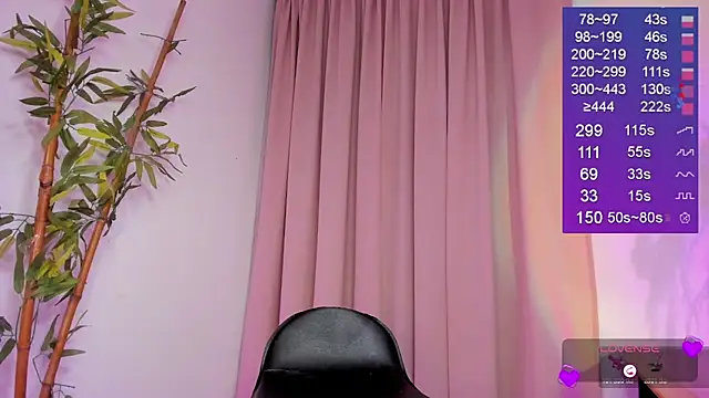 Snapshot of Bella-White chatting on 10/19/25, 02:29 Bella-White online show from 10/19/25, 02:29