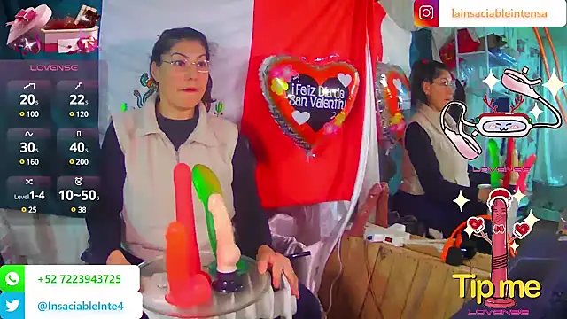 LaInsaciableIntensa online show from 02/16/25, 12:41