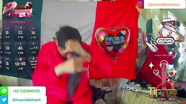 LaInsaciableIntensa online show from 02/16/25, 09:05