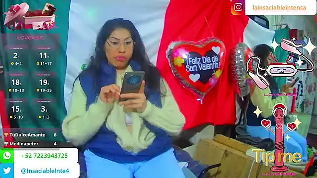 LaInsaciableIntensa online show from 02/19/25, 02:01