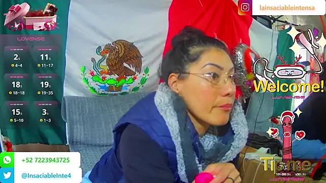 LaInsaciableIntensa online show from 02/19/25, 08:52