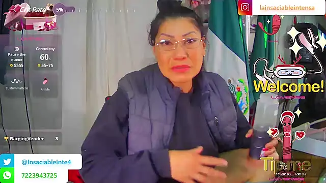 LaInsaciableIntensa online show from 03/02/25, 01:27