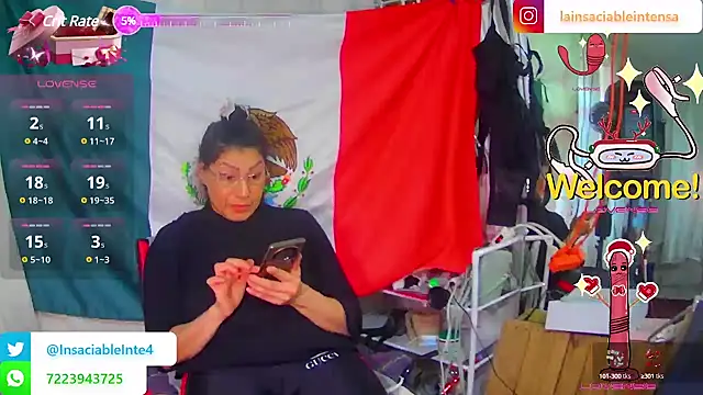 LaInsaciableIntensa online show from 03/07/25, 10:21