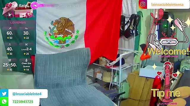 LaInsaciableIntensa online show from 03/09/25, 12:10