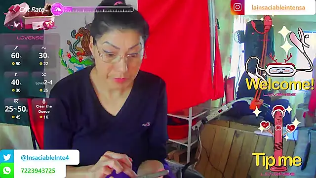 LaInsaciableIntensa online show from 03/10/25, 02:59