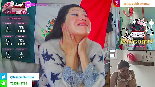 LaInsaciableIntensa online show from 03/13/25, 02:12