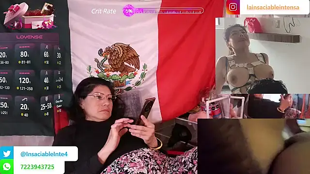 LaInsaciableIntensa online show from 03/20/25, 01:15