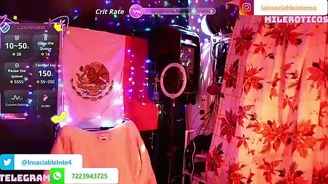 LaInsaciableIntensa online show from 02/07/26, 01:20