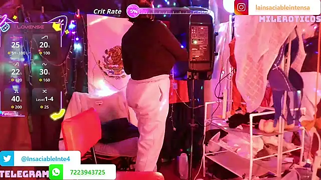 LaInsaciableIntensa online show from 03/01/26, 01:29