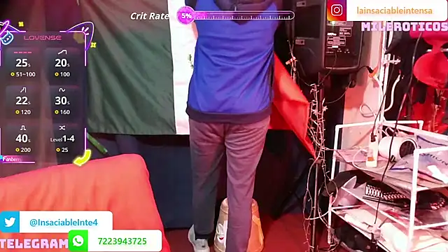 LaInsaciableIntensa online show from 03/20/26, 02:49