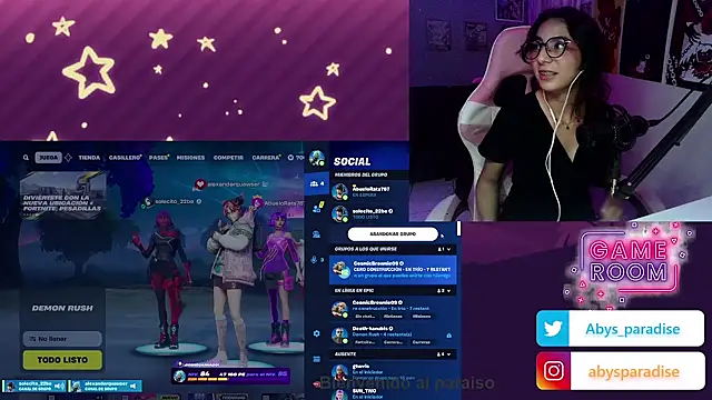 Abysparadise online show from 10/19/25, 04:35