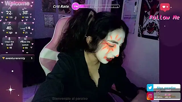 Abysparadise online show from 04/05/26, 12:41