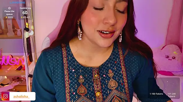 Snapshot of ashalisha chatting on 09/13/25, 02:50 ashalisha online show from 09/13/25, 02:50