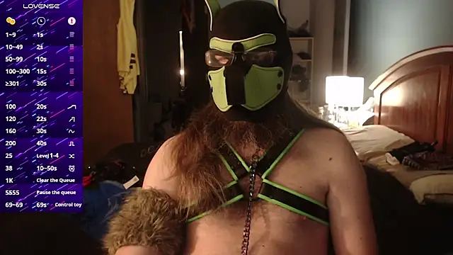 kinkywolf429 online show from 10/19/25, 09:37