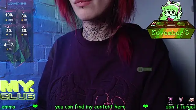 Witch Emma online show from 11/05/25, 07:58