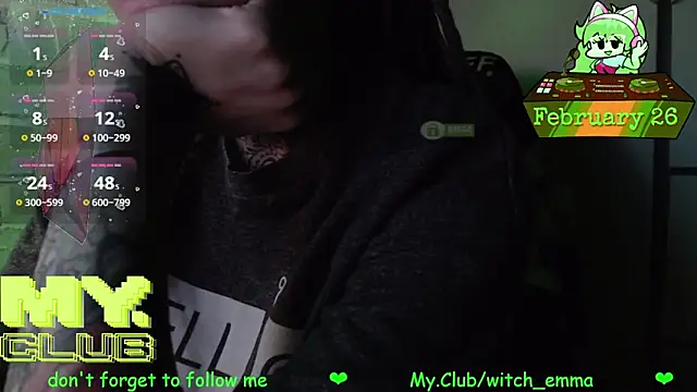 Witch Emma online show from 02/26/26, 09:52