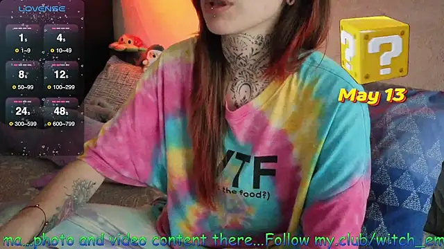 Witch Emma online show from 05/13/26, 04:26