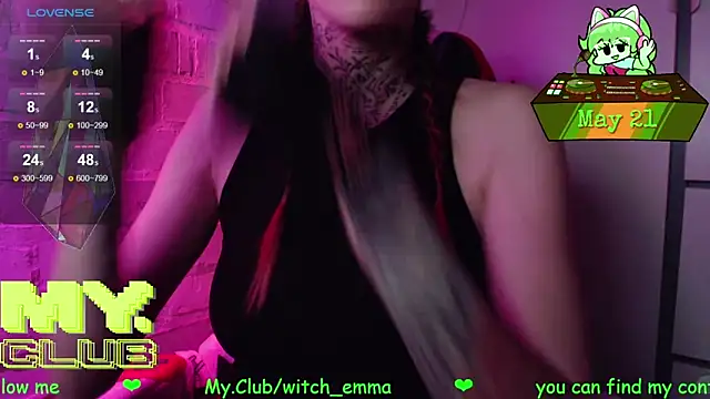 Witch Emma online show from 05/21/26, 07:59