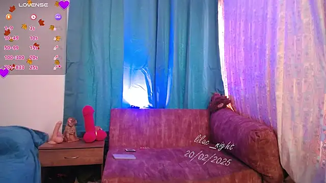 lilac night33 online show from 02/20/25, 02:46